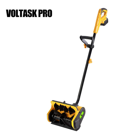 VOLTASKPRO Cordless Snow Shovel, 20V | 12-Inch | 4-Ah Cordless Snow Blower, Battery Snow Blower